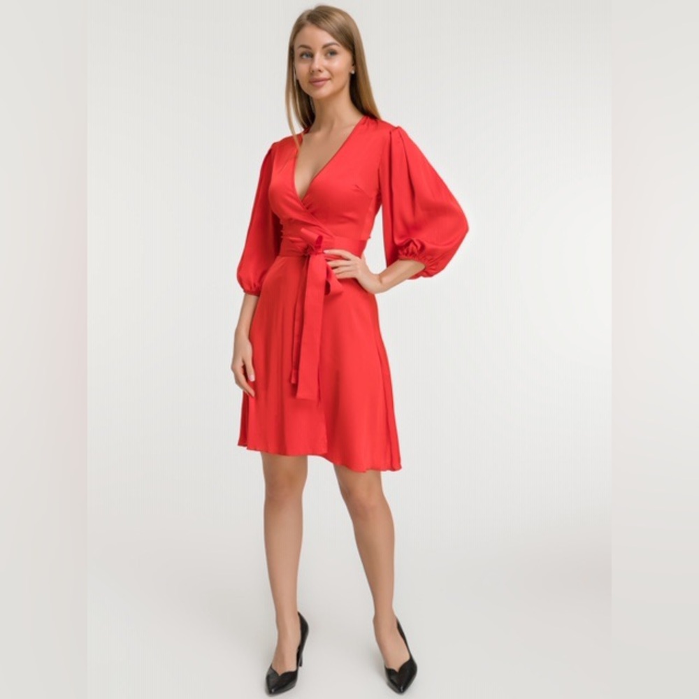 Red dress